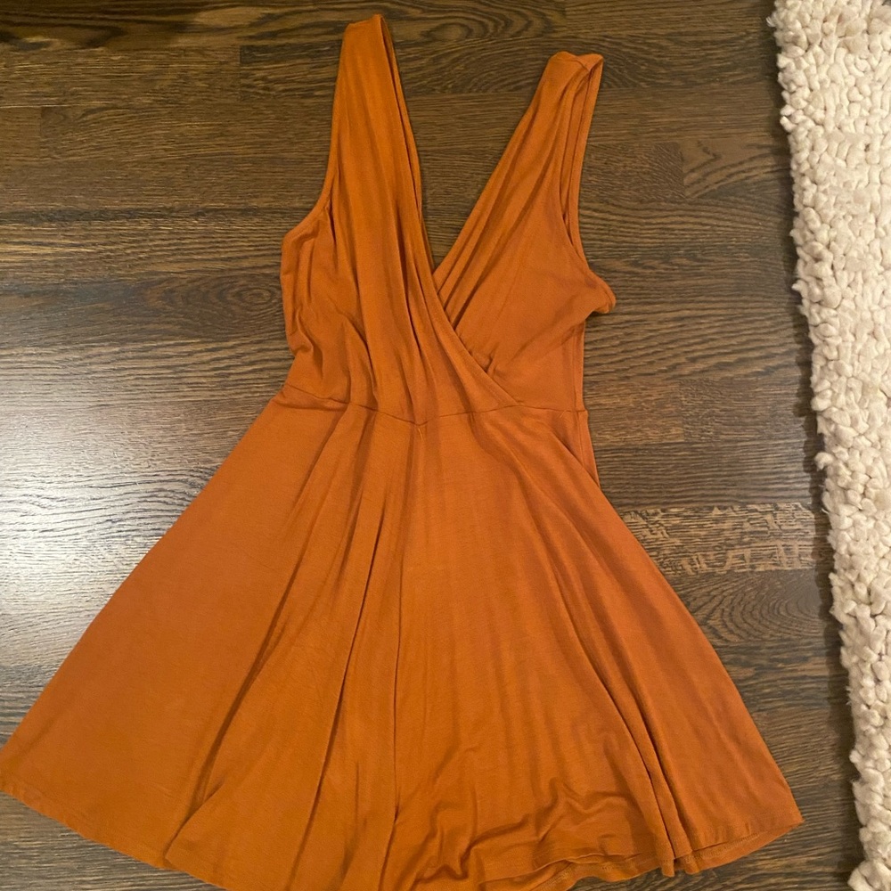 Burnt Orange Romper